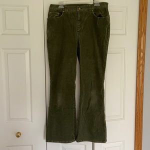 Green Corduroy Pants